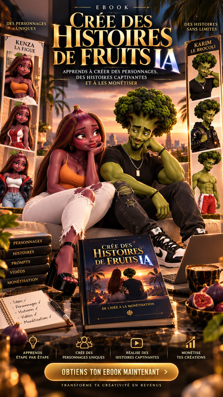 Couverture du guide Fruits IA Stories
